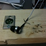 Wire connected and soldered